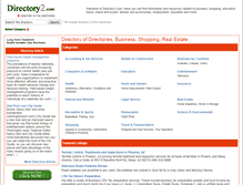 Tablet Screenshot of directory2.com